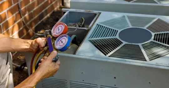 Air conditioning unit maintenance